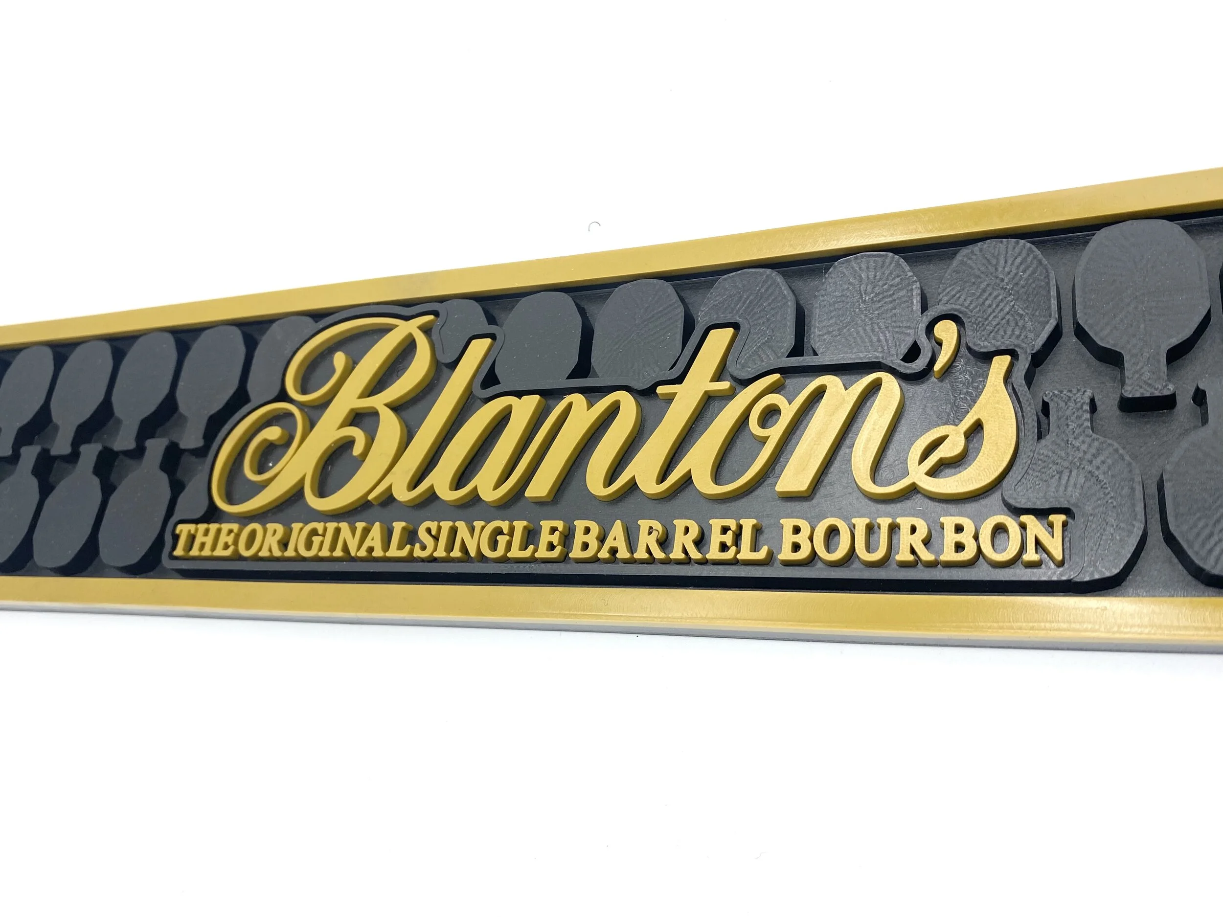 Blanton's Molded Bar and Service Mats – Durable Polyvinyl Rail